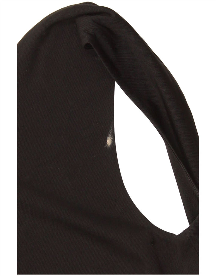 Just Cavalli Womens Sleeveless Cutout Maxi Dress IT 44 Medium Black