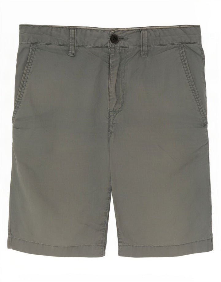Timberland Mens Chino Shorts W29 Small Grey Cotton