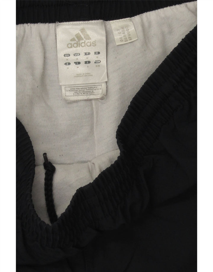 Adidas Mens Tracksuit Trousers Joggers Medium  Navy Blue Polyester