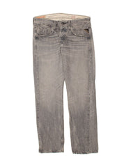 REPLAY Mens Moresk Straight Jeans W33 L31 Grey