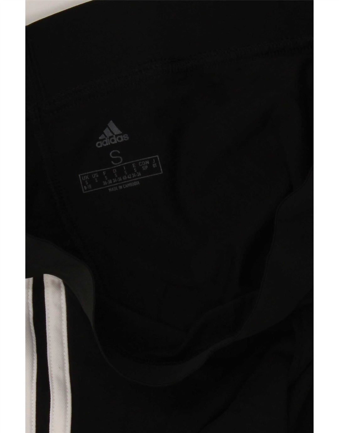 Adidas Womens Leggings UK 8/10 Small Black