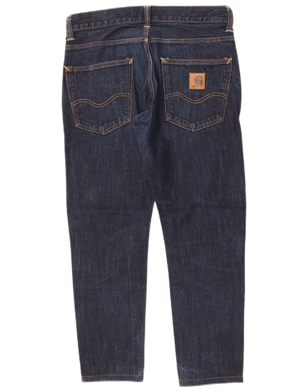 Carhartt Mens Slim Jeans W30 L28 Blue Cotton