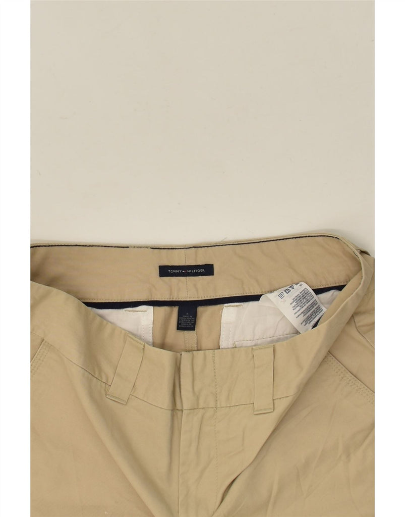 TOMMY HILFIGER Womens Chino Shorts US 6 Medium W32  Beige Cotton | Vintage Tommy Hilfiger | Thrift | Second-Hand Tommy Hilfiger | Used Clothing | Messina Hembry 