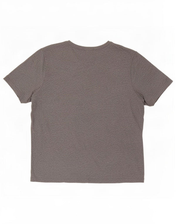 Puma Mens Graphic T-Shirt Top 2XL Grey Cotton