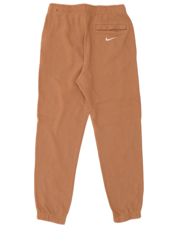 Nike Mens Graphic Standard Fit Tracksuit Trousers Joggers Small Brown