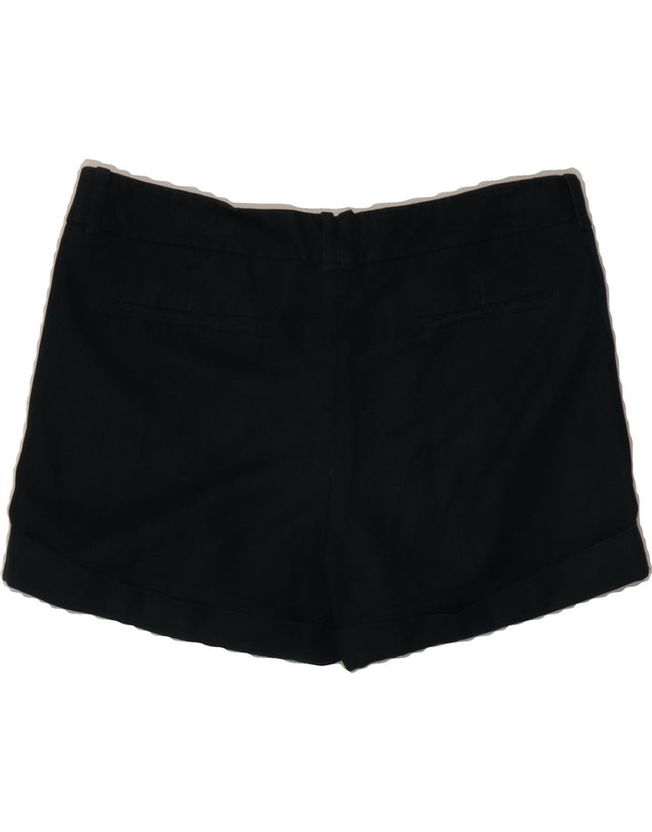 MOSSIMO Womens Stretch Chino Shorts US 8 Medium W30  Navy Blue Cotton Vintage Mossimo and Second-Hand Mossimo from Messina Hembry 