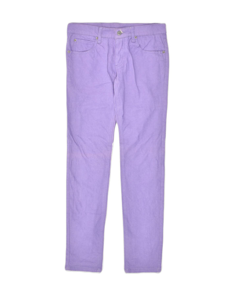 CHEAP MONDAY Womens Slim Casual Trousers W29 L32 Purple Cotton | Vintage Cheap Monday | Thrift | Second-Hand Cheap Monday | Used Clothing | Messina Hembry 