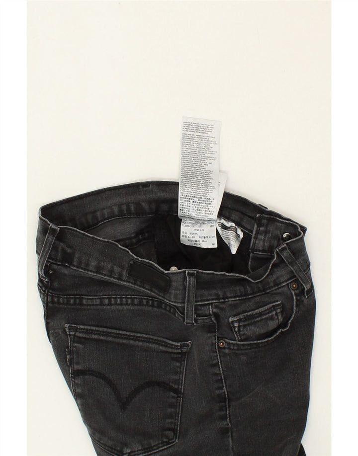 LEVI'S Womens Capri Skinny Jeans W25 L23 Grey Cotton Vintage Levi's and Second-Hand Levi's from Messina Hembry 