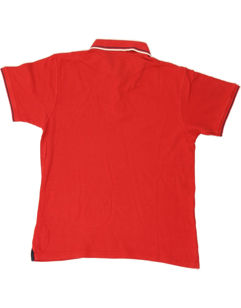 PIERRE CARDIN Mens Polo Shirt 2XL Red Cotton Vintage Pierre Cardin and Second-Hand Pierre Cardin from Messina Hembry 
