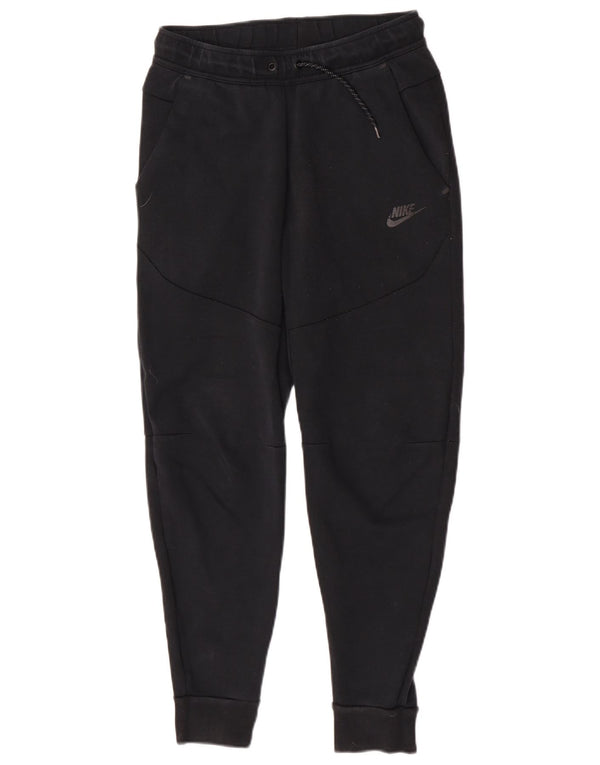 Nike Mens Tracksuit Trousers Joggers XS Black Cotton