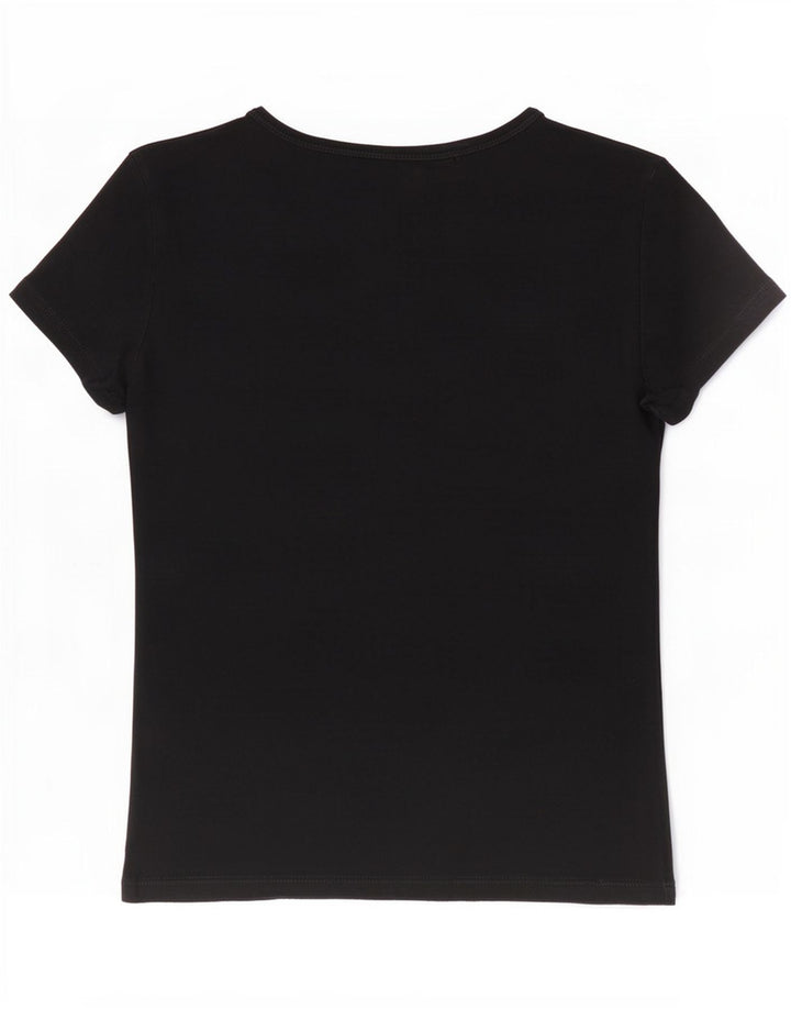 Levi's Womens T-Shirt Top UK 14 Medium Black