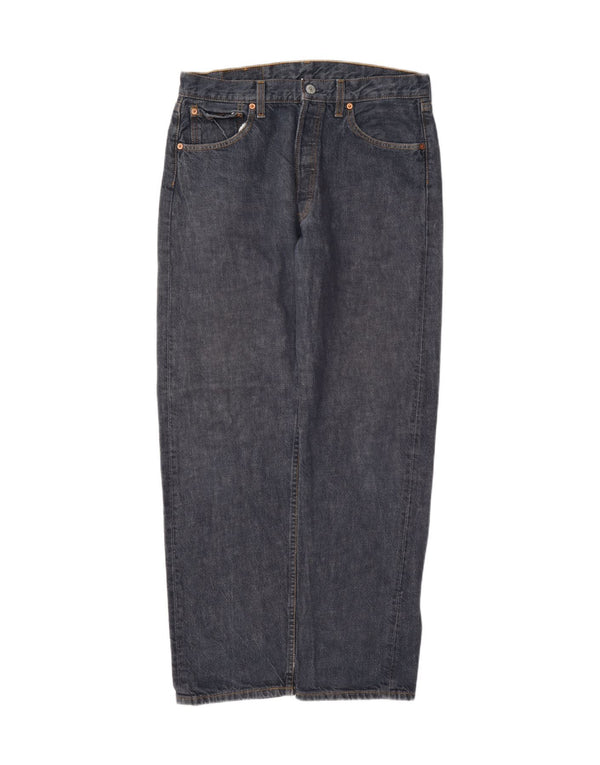 Levi's Mens Straight Jeans W32 L30 Navy Blue