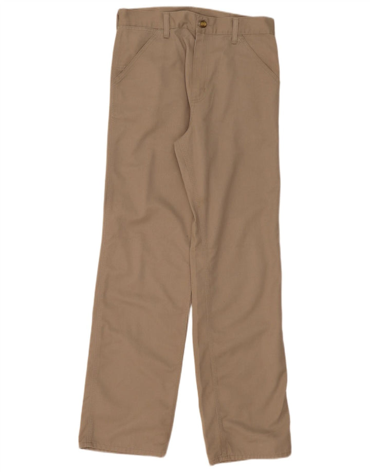 Carhartt Mens Straight Casual Trousers W34 L34 Grey