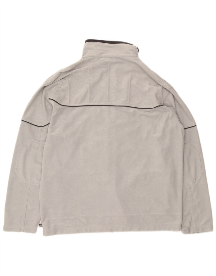 Lotto Mens Tracksuit Top Jacket UK 42/44 XL Grey Polyester