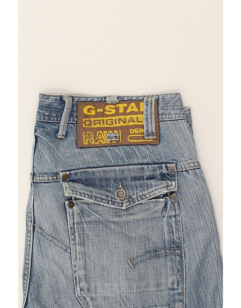 G-STAR Mens Straight Jeans W36 L34 Blue Cotton | Vintage G-Star | Thrift | Second-Hand G-Star | Used Clothing | Messina Hembry 
