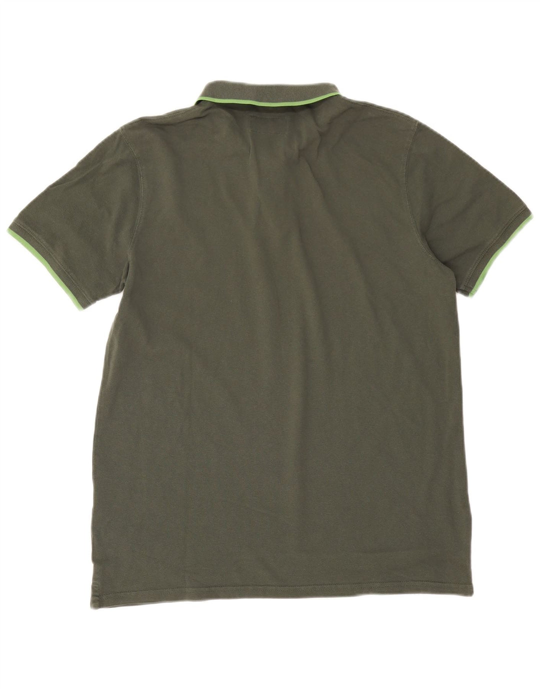 Carrera Mens Polo Shirt XL Green Cotton