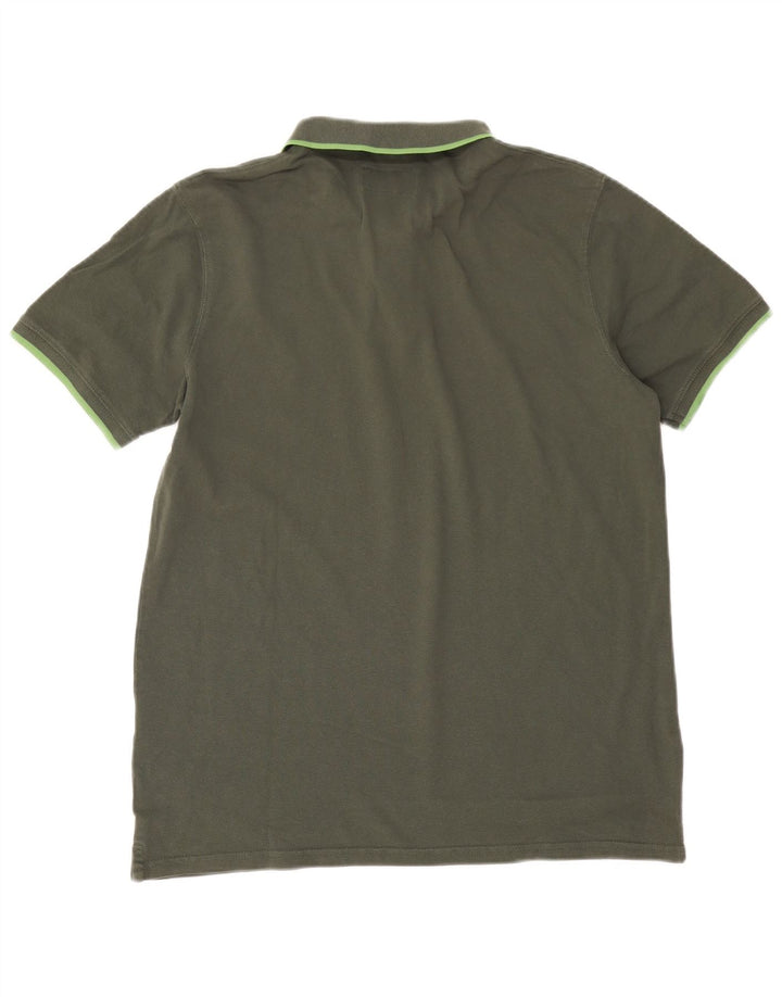Carrera Mens Polo Shirt XL Green Cotton