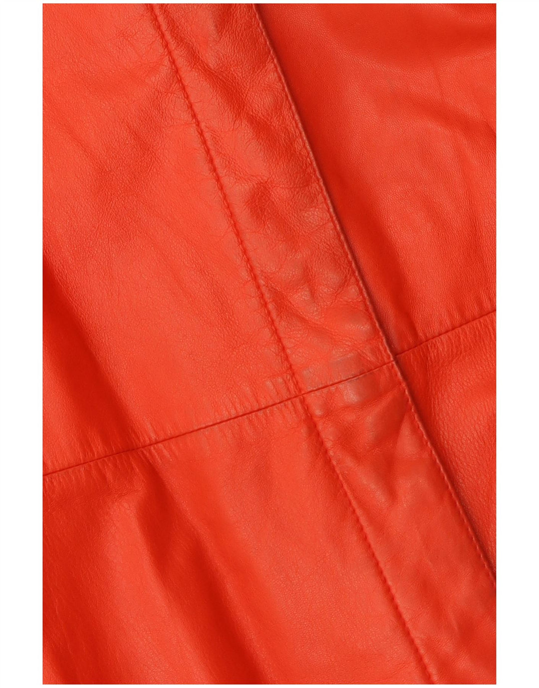 Igi & Igi Womens Leather Coat IT 42 Medium Red