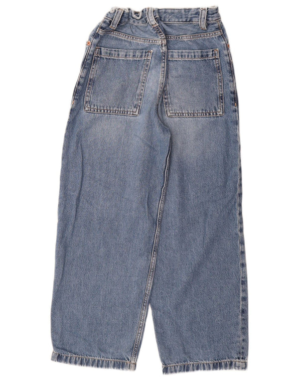 Zara Boys Loose Jeans 9-10 Years W26 L24 Blue Cotton