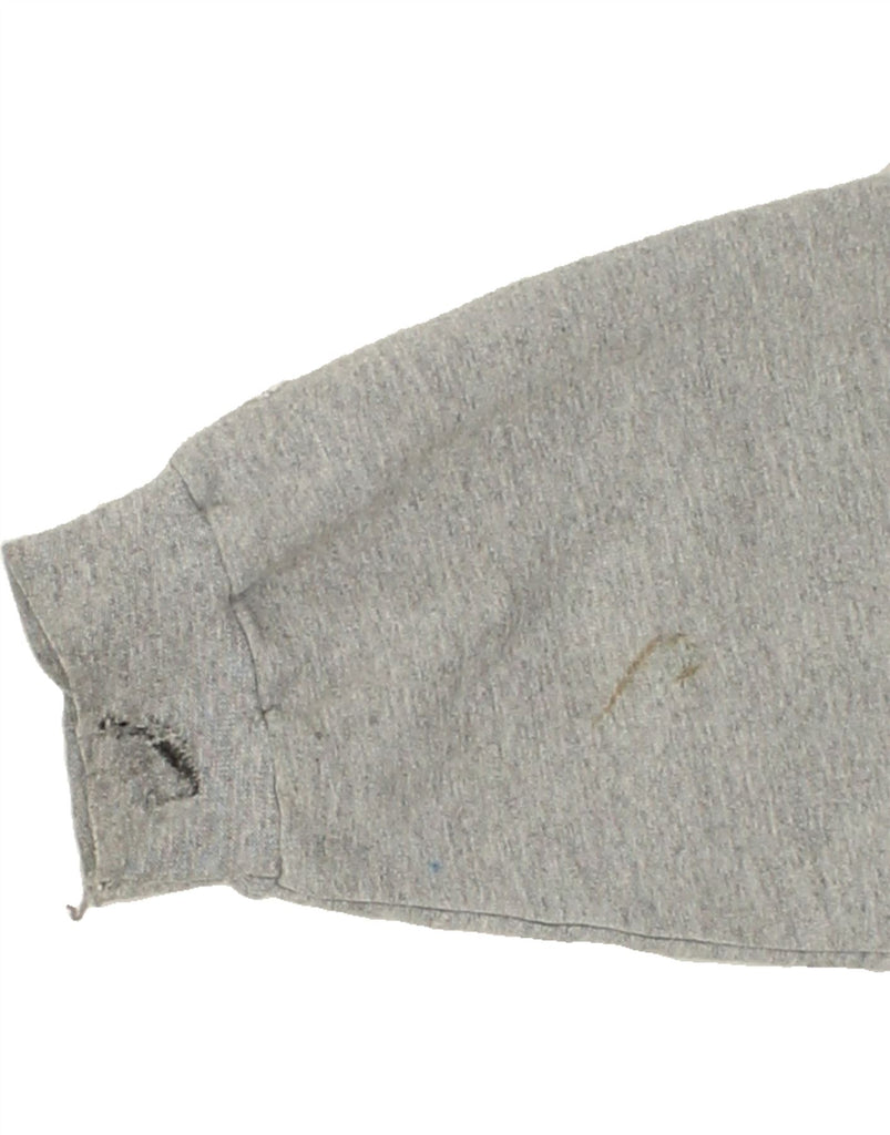 CHAMPION Mens Graphic Sweatshirt Jumper XL Grey Cotton | Vintage Champion | Thrift | Second-Hand Champion | Used Clothing | Messina Hembry 