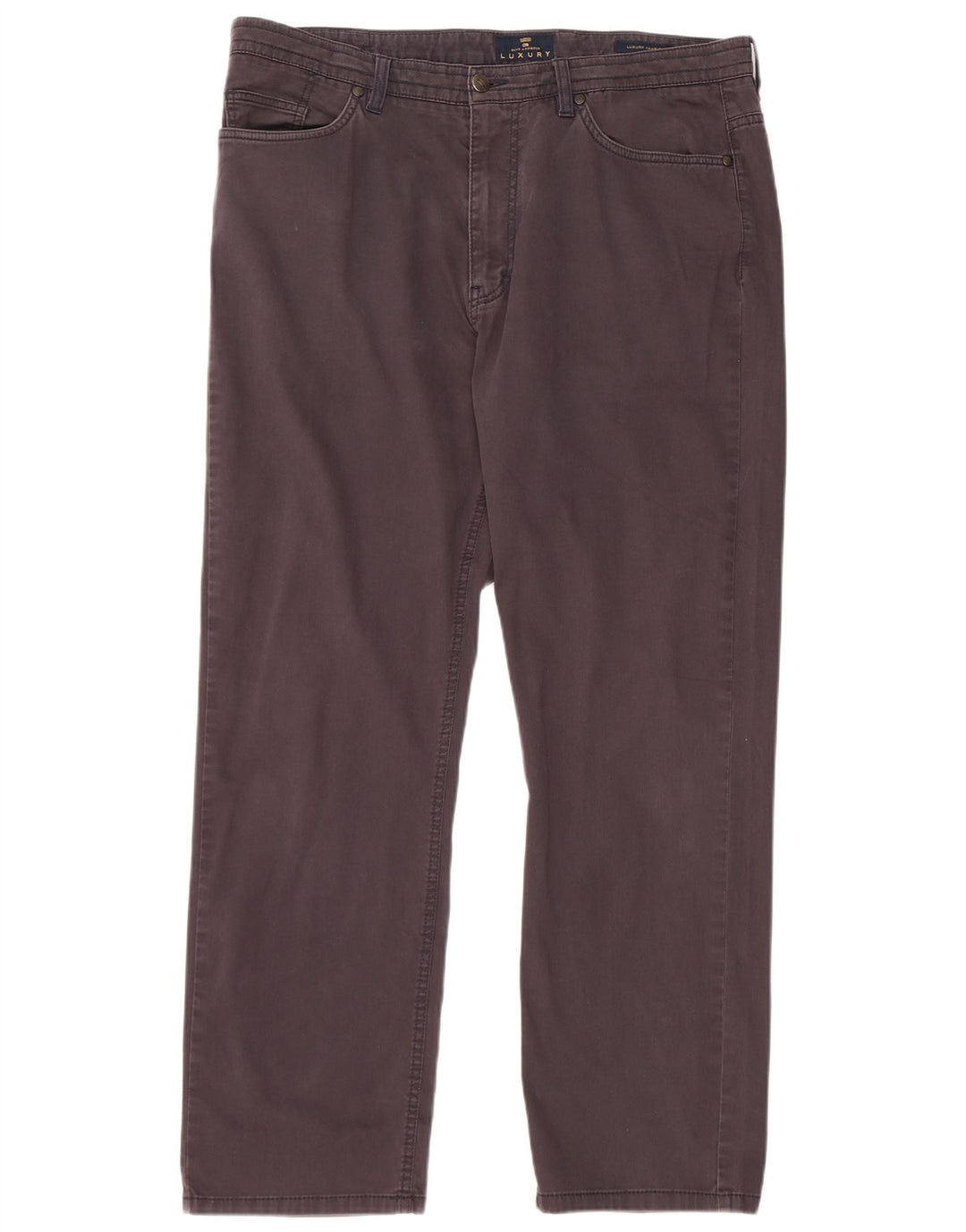 Marks & Spencer Mens Blue Harbour Casual Trousers W38 L31 Navy Blue