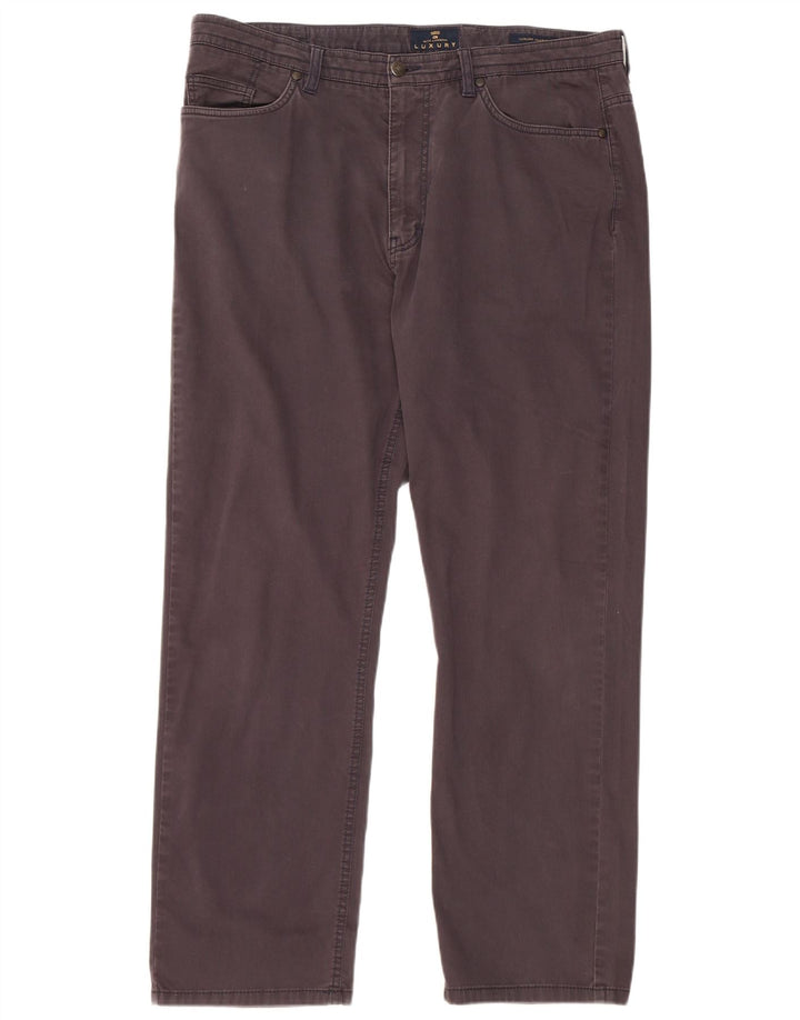 Marks & Spencer Mens Blue Harbour Casual Trousers W38 L31 Navy Blue