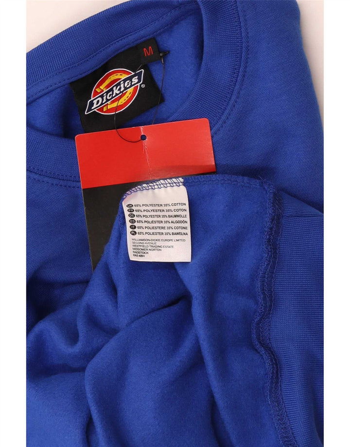 Dickies Mens Sweatshirt Jumper Medium Blue Polyester