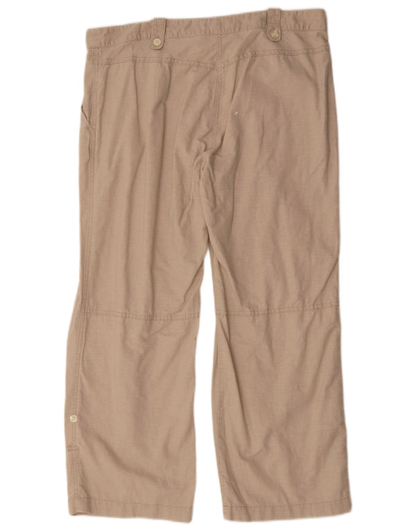 Gap Womens Pegged Chino Trousers UK 8 Small W34 L26 Beige Cotton