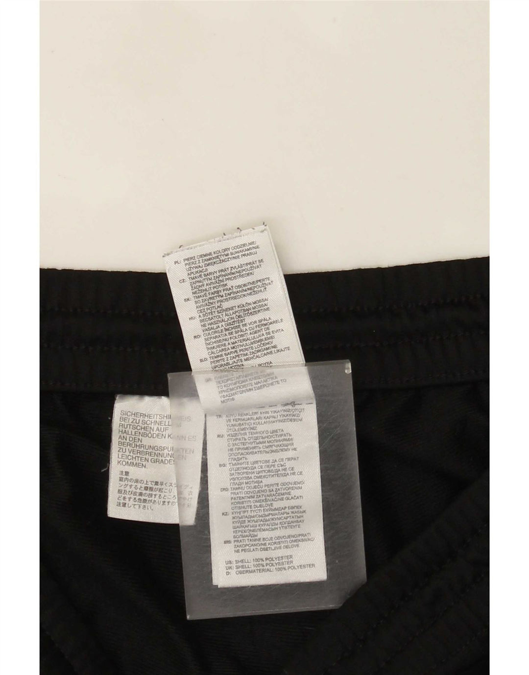 Adidas Mens Full Tracksuit Large  Black Colourblock Polyester