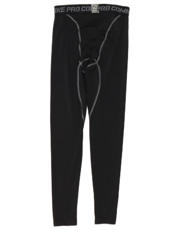 Nike Mens Dri Fit Graphic Leggings Small Black Synthetic