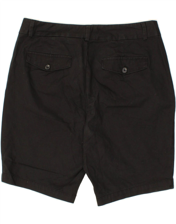 DOCKERS Womens Chino Shorts US 12 Large W34 Black Cotton Vintage Dockers and Second-Hand Dockers from Messina Hembry 