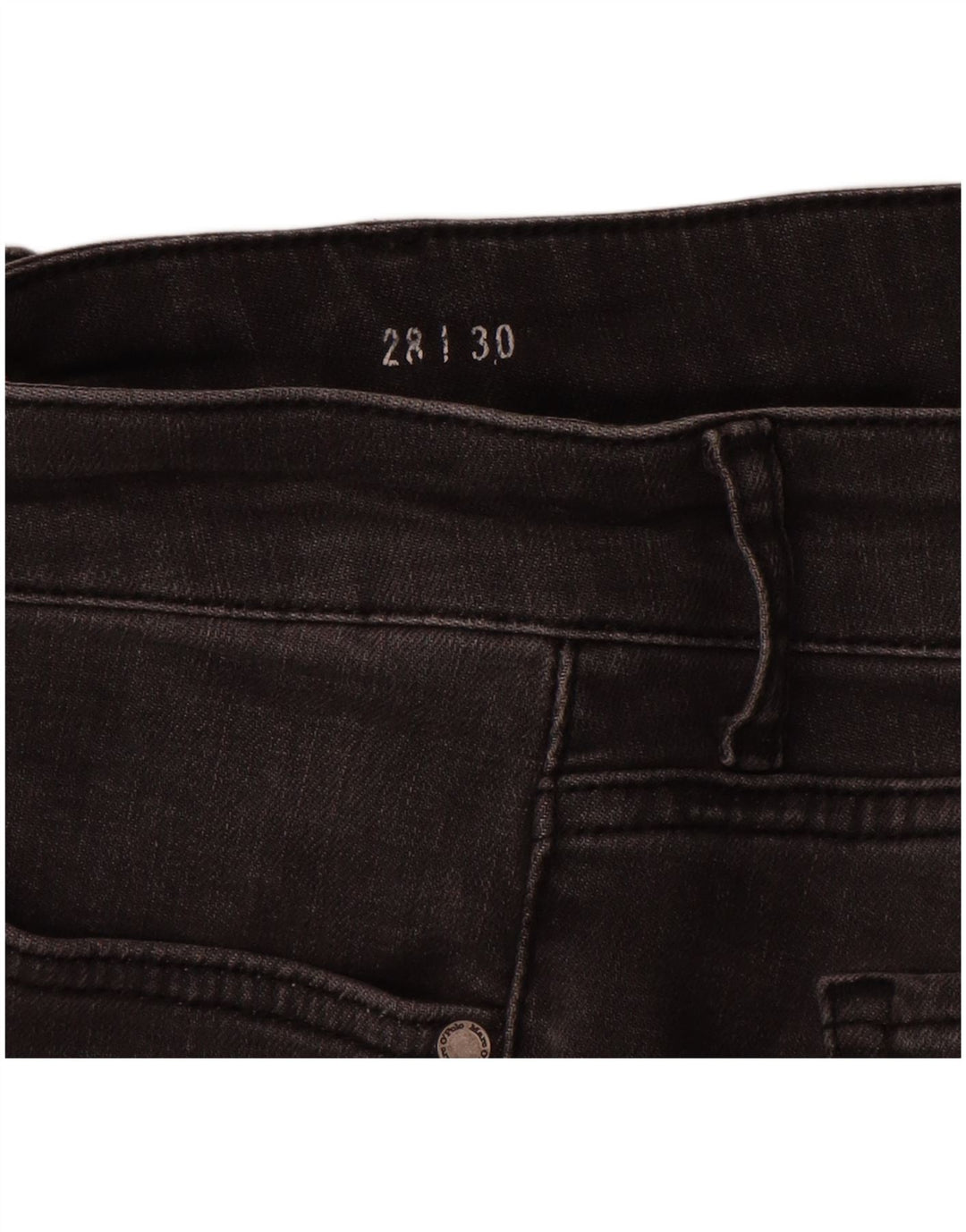 Marc O'Polo Womens Slim Jeans W28 L30 Grey Cotton