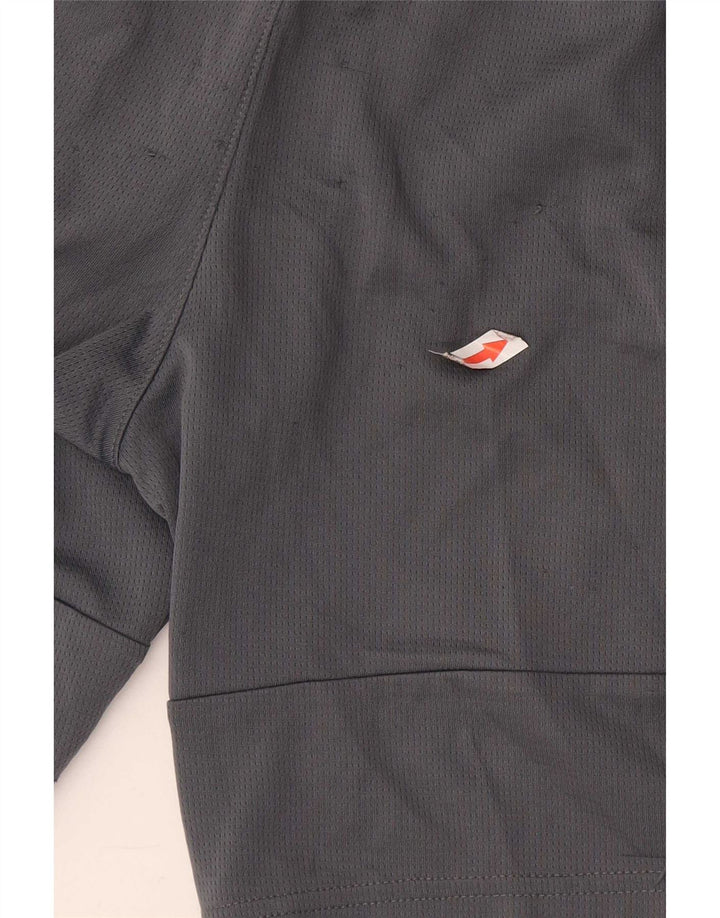 Adidas Boys Sport Shorts 10-11 Years Medium Grey Polyester