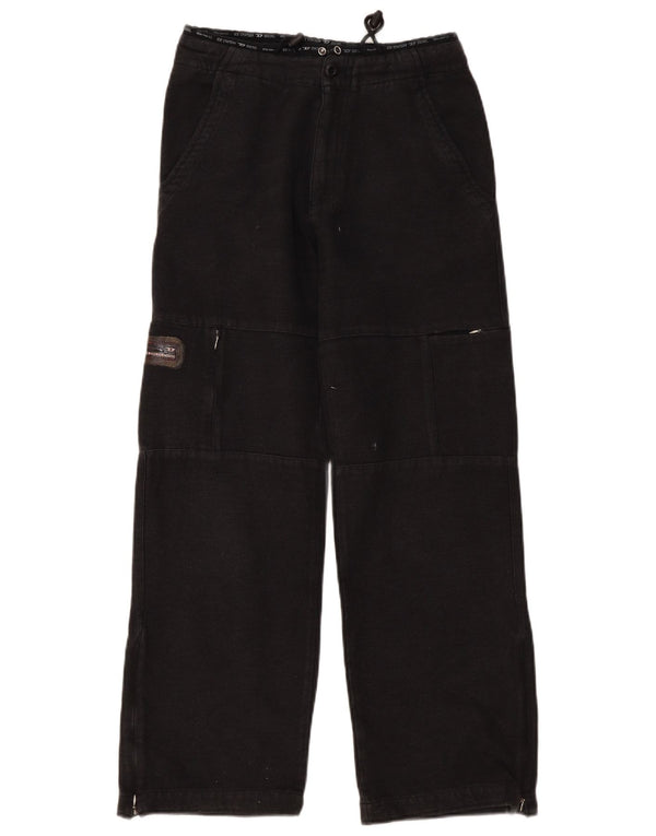 Diesel Womens Straight Cargo Trousers Medium W30 L30 Grey Cotton