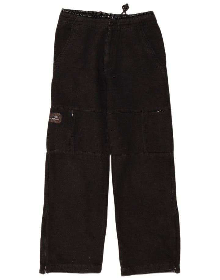 Diesel Womens Straight Cargo Trousers Medium W30 L30 Grey Cotton