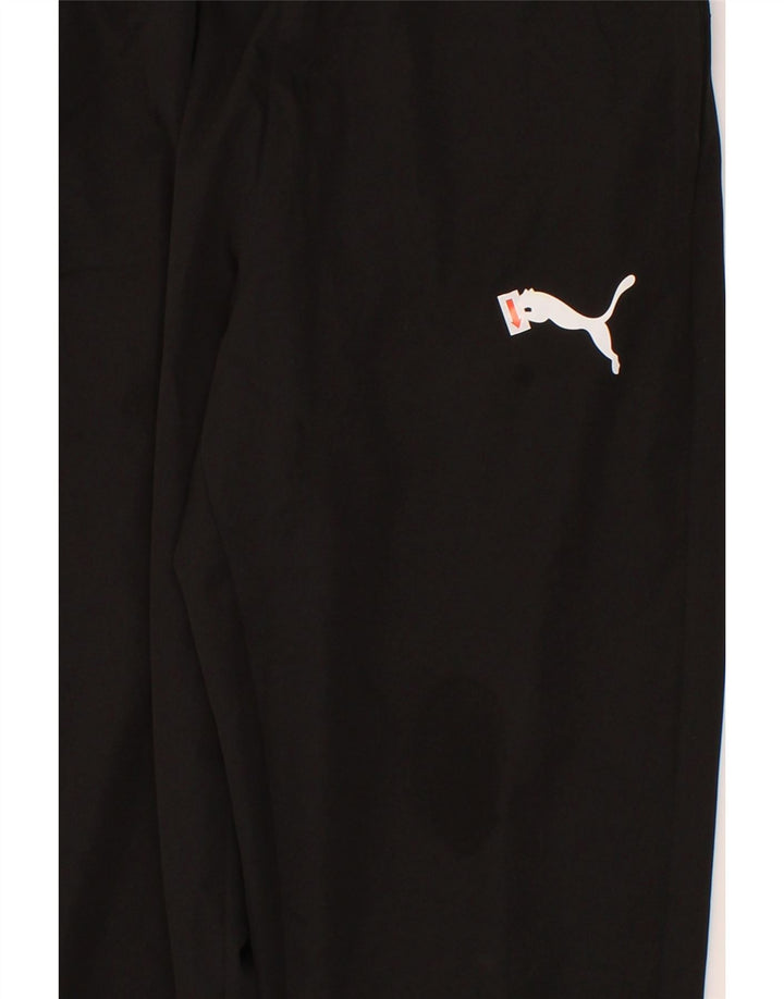 PUMA Mens Tracksuit Trousers Joggers Small  Black Polyester Vintage Puma and Second-Hand Puma from Messina Hembry 