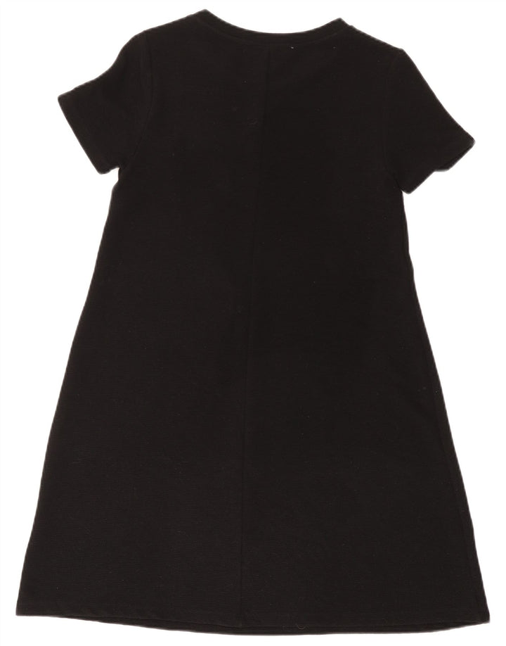 ZARA Womens A-Line Dress UK 12 Medium Black