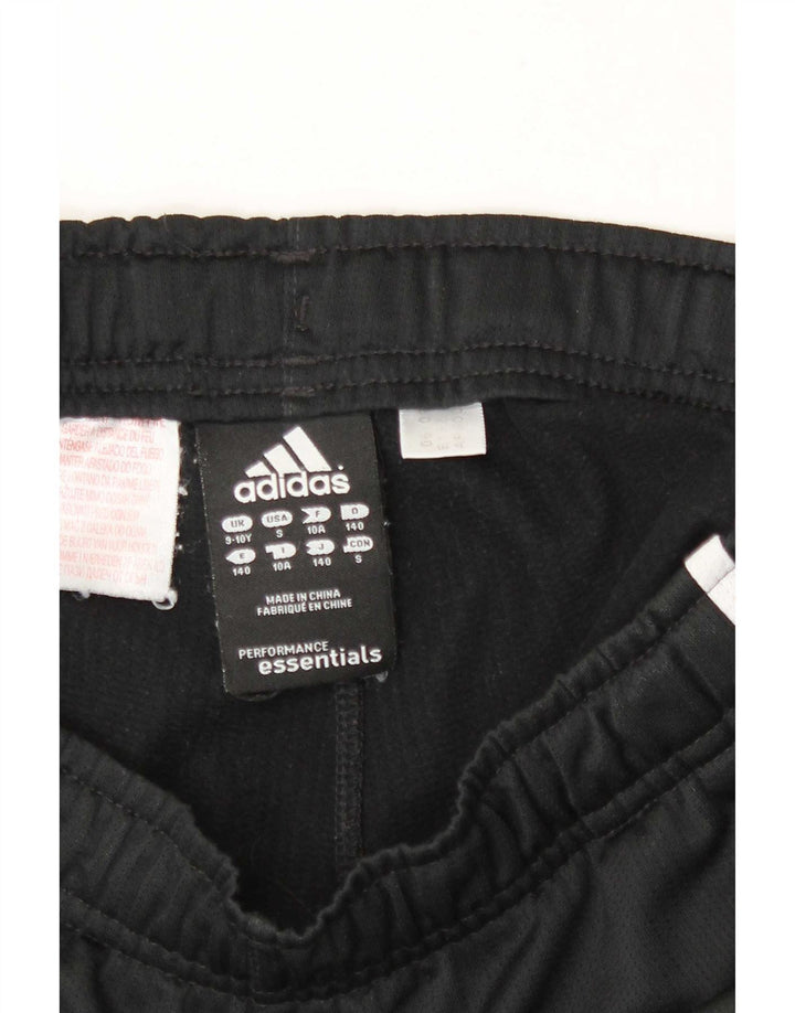 Adidas Boys Sport Shorts 9-10 Years Black Polyester