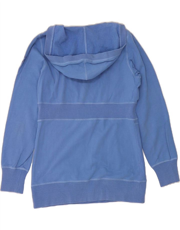 DIADORA Womens Hoodie Jumper UK 10 Small Blue Cotton Vintage Diadora and Second-Hand Diadora from Messina Hembry 