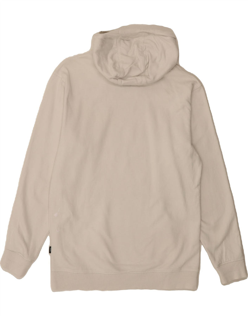 VANS Mens Graphic Hoodie Jumper Large White Cotton Vintage Vans and Second-Hand Vans from Messina Hembry 