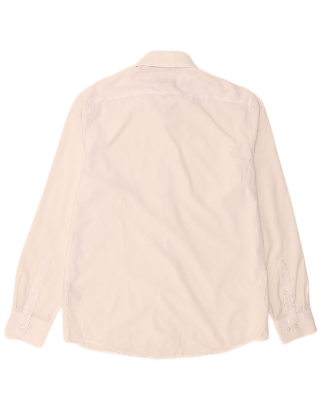 Nautica Mens Slim Fit Shirt Size 16 1/2 Large White Polyester