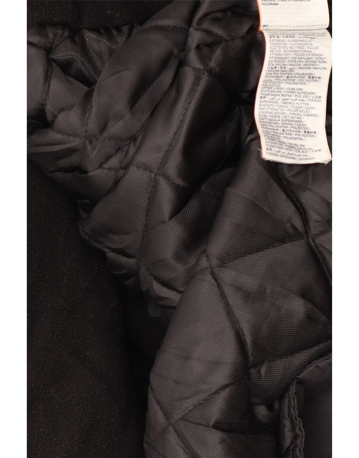 Superdry Mens Hooded Parka Jacket UK 38 Medium Grey Nylon