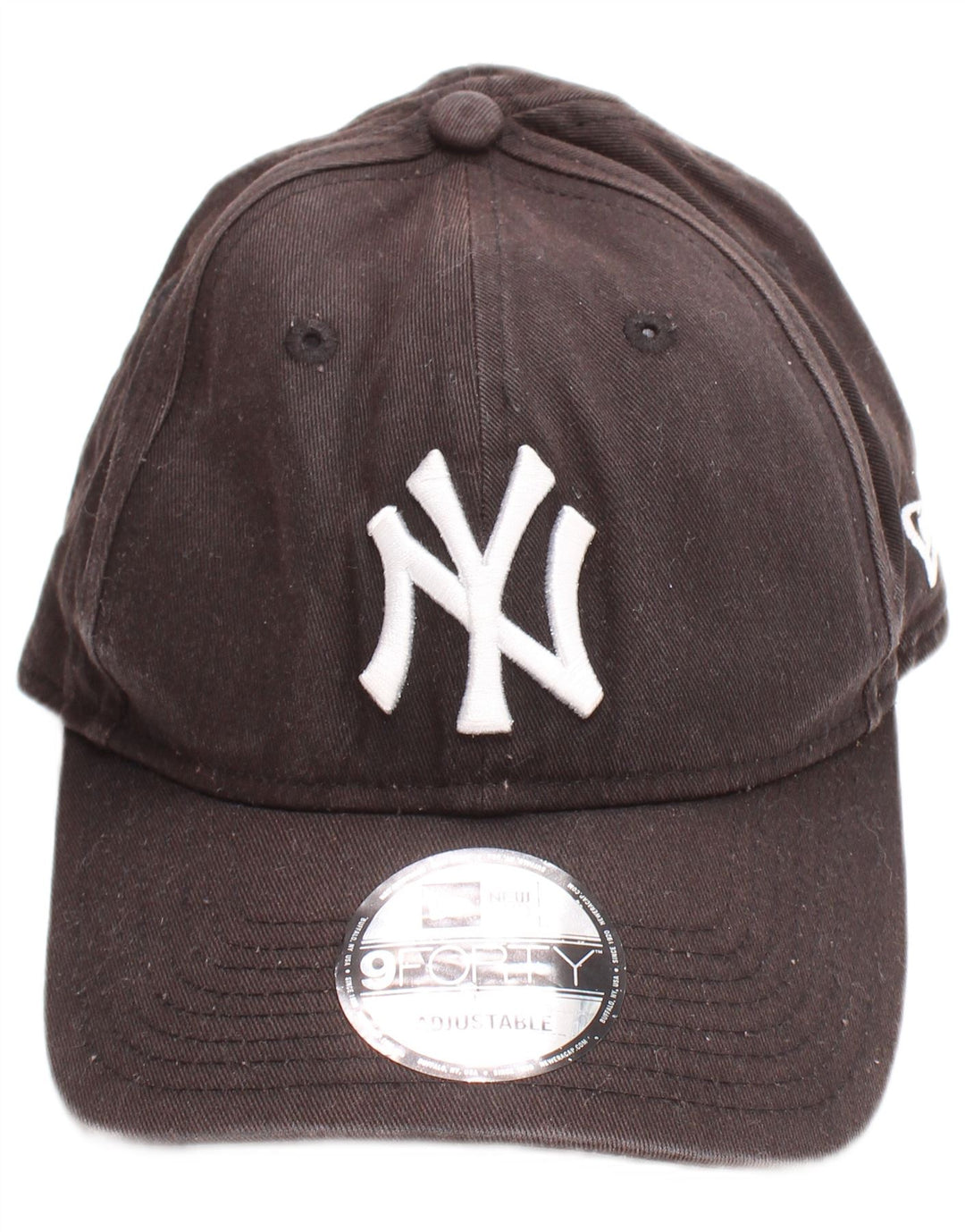 New Era Mens Graphic Baseball Cap One Size Black Cotton
