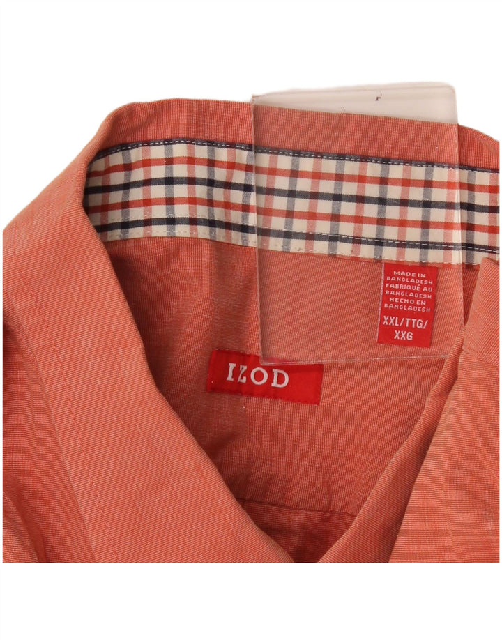 IZOD Mens Shirt 2XL Orange