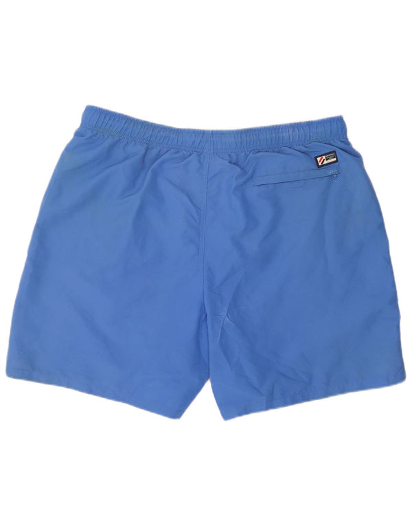 Superdry Mens Graphic Swimming Shorts 2XL Blue Polyester