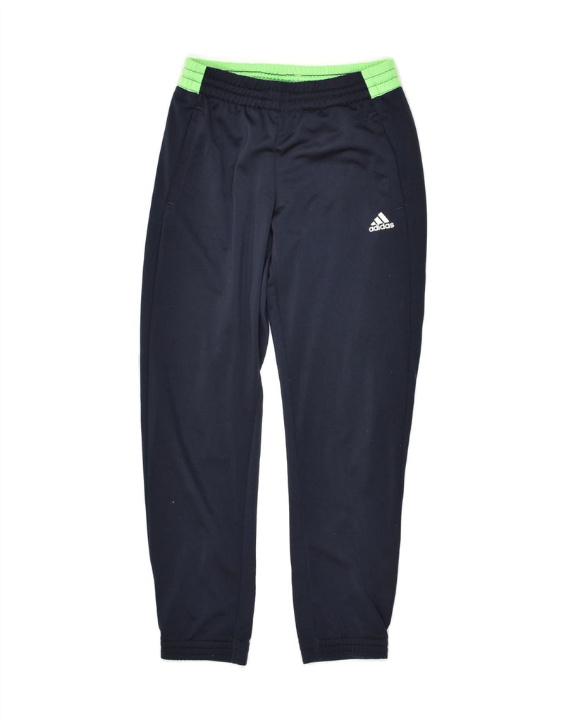 ADIDAS Boys Tracksuit Trousers Joggers 9-10 Years Navy Blue | Vintage Adidas | Thrift | Second-Hand Adidas | Used Clothing | Messina Hembry 