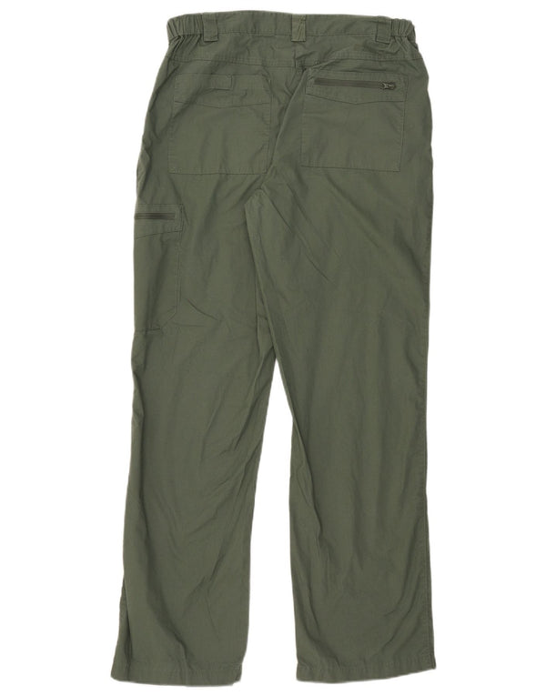 Mountain Warehouse Womens Cargo Trousers UK 12 Medium W32 L30 Khaki
