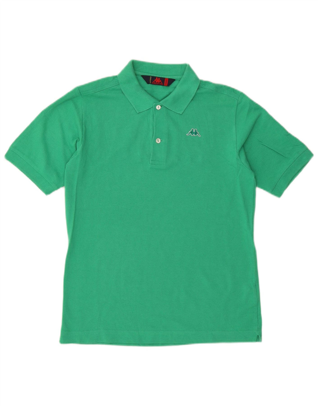 Kappa Mens Polo Shirt XS Green Cotton