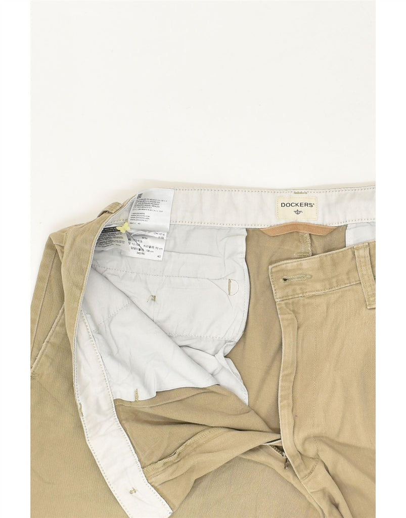DOCKERS Mens Chino Shorts W36 Large  Beige | Vintage Dockers | Thrift | Second-Hand Dockers | Used Clothing | Messina Hembry 