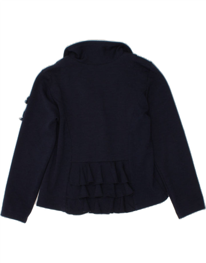 PATRIZIA PEPE Girls 2 Button Blazer Jacket 3-4 Years Navy Blue Polyester Vintage Patrizia Pepe and Second-Hand Patrizia Pepe from Messina Hembry 